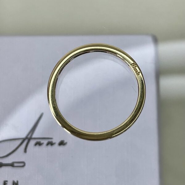 14k Blush ring met zirkonia steentjes - Afbeelding 3